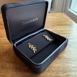 Tiffany & Co. Paloma Picasso Olive Leaf Climber Earrings